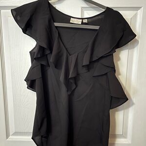 Bisou Bisou Elegant Black Top